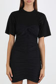 תמונת דוגמן קידמית של Hybrid Mini Dress in Black