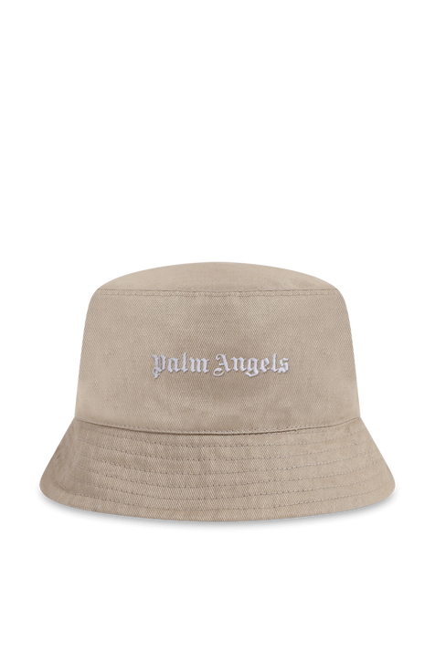 כובע באקט משבצות דו צדדי PALM ANGELS KIDS