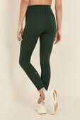 תמונת דוגמן אחורית של Wunder Train Ribbed HR Crop 23