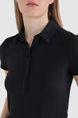 תמונת תקריב דוגמן של Quick-Dry Short-Sleeve Polo Shirt