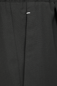 תמונה אחורית של Straight Jogging Trousers in Black