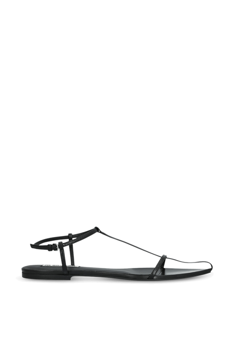 סנדלים מעור JIL SANDER