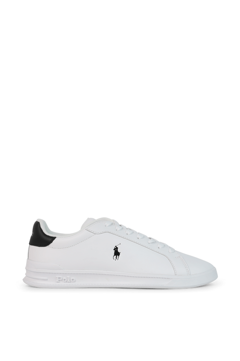 סניקרס מעור ברכיסה נמוכה POLO RALPH LAUREN