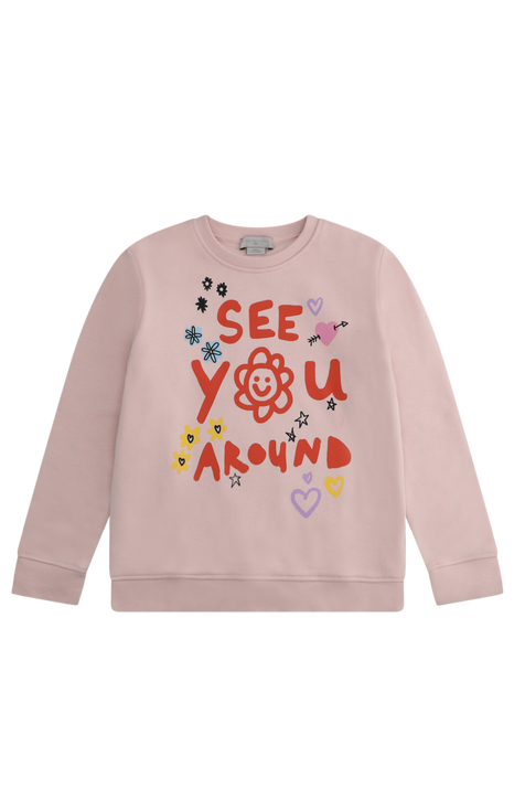 סווטשירט עם הדפס - גילאי 2-14 שנים STELLA McCARTNEY KIDS