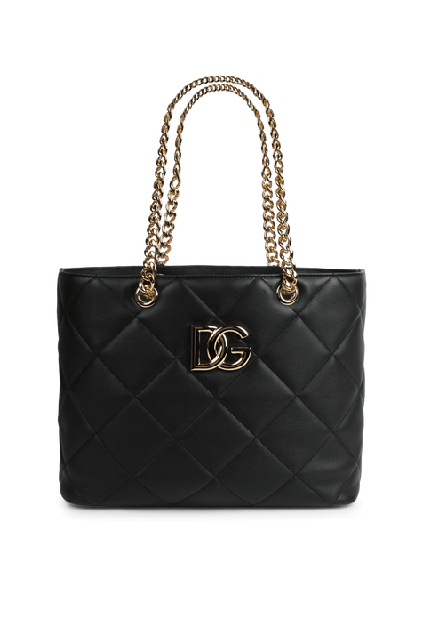 תיק נשיאה עם תפרי קווילט DOLCE & GABBANA