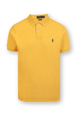 תמונה קידמית של Short Sleeve 2 Buttons Polo Shirt in Yellow