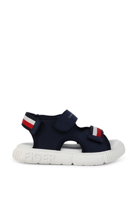 סנדלים בסגירת וולקרו - מידות 24-34 TOMMY HILFIGER KIDS