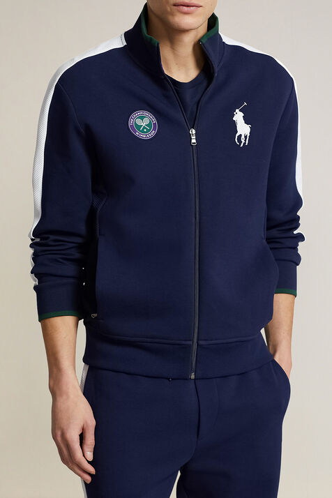 פולו רלף לורן X ווימבלדון סווטשירט עם רוכסן POLO RALPH LAUREN