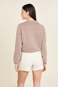 תמונת דוגמן אחורית של Brushed Softstreme Half Zip