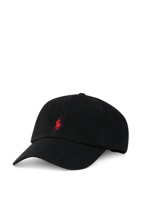 Classic Sport Cap in Black POLO RALPH LAUREN