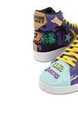 תמונת תקריב של Pro Leather Hi Prism Violet Poolside Sneaker