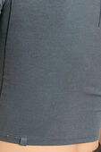 תמונת תקריב דוגמן של Hold Tight Straight Hem Cropped T-Shirt