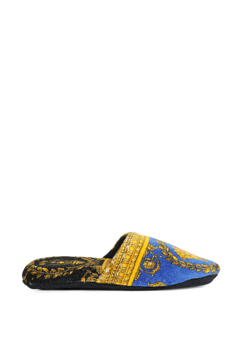 נעלי בית עם הדפס בארוק VERSACE