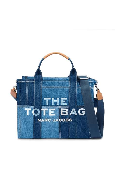 תיק נשיאה דנים בגודל סמול בצבע כחול MARC JACOBS