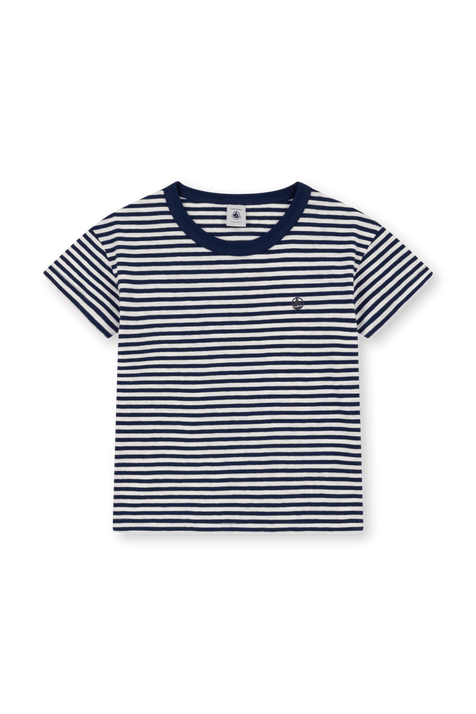 חולצת טי בהדפס פסים - גילאי 3-5 PETIT BATEAU