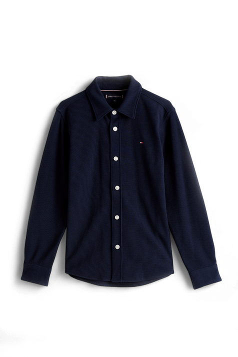 חולצה מכופתרת - גילאי 8-16 שנים TOMMY HILFIGER KIDS