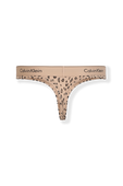 תמונה אחורית של Cheetah Savannah Thong in Brown