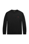 תמונה קידמית של Custom Slim Fit Jersey Tee in Black