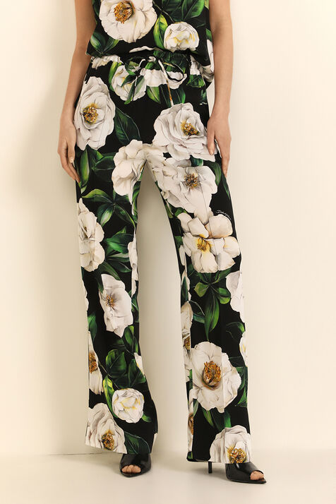 מכנסיים ארוכים ממשי DOLCE & GABBANA