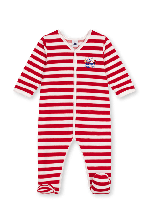 אוברול פיג'מה - גילאי 1-24 חודשים PETIT BATEAU
