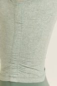 תמונת תקריב דוגמן של License to Train Tight-Fit Tank Top