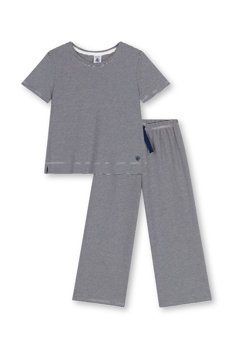 סט פיג'מה - גילאי 6-12 שנים PETIT BATEAU