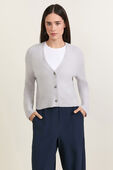 Cashmere Slim-Fit Cardigan תמונת דוגמן קידמית של Cashmere Slim-Fit Cardigan