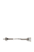 תמונה אחורית של Buckle Bracelet in Silver