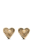 תמונה אחורית של עגילי לב קליפס