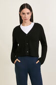 תמונת דוגמן קידמית של Cashmere Slim-Fit Cardigan