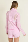 תמונת דוגמן אחורית של Classic-Fit Ventilated Running Jacket