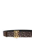 תמונת פנים של Goldern Monogram Belt in Brown