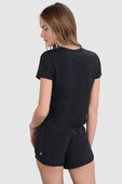 תמונת דוגמן אחורית של Classic-Fit Cotton-Blend Tee