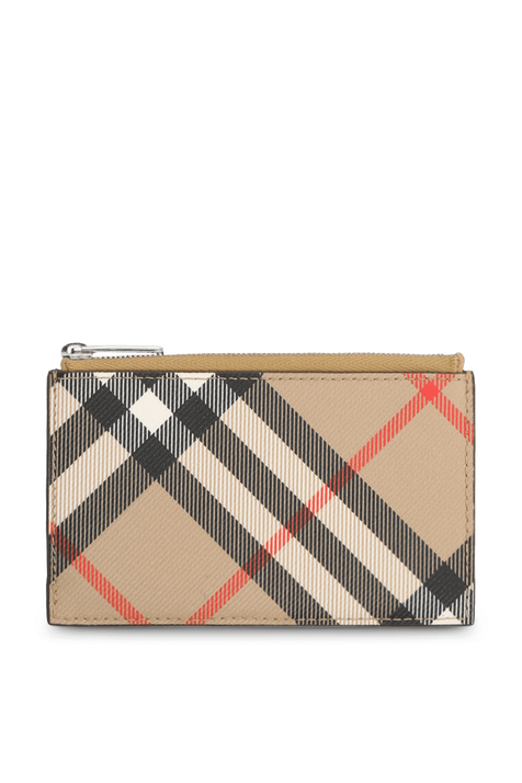 ארנק כרטיסים עם רוכסן BURBERRY