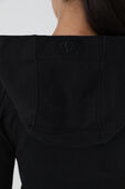 תמונת תקריב דוגמן של Scuba Full-Zip Cropped Hoodie