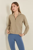 Adapted State Perforated Track Jacket תמונת דוגמן קידמית של Adapted State Perforated Track Jacket