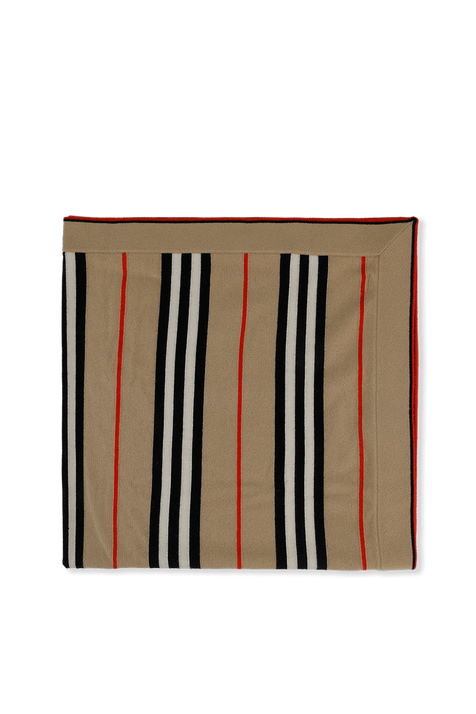 שמיכת תינוקות בפסים אייקוניים BURBERRY