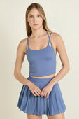 Seriously Silky Strappy Tank תמונת דוגמן קידמית של Seriously Silky Strappy Tank