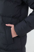 תמונת תקריב דוגמן של Wunder Puff Long Jacket