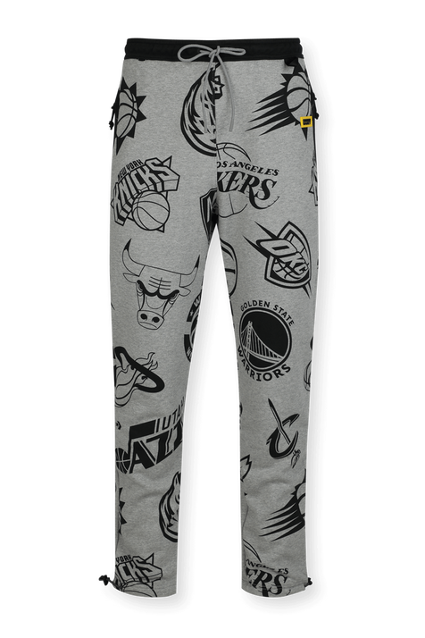 Converse X Chinatown Market X NBA Sweatpants in Grey CONVERSE