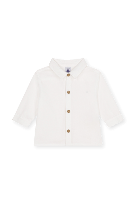 חולצה מכופתרת - גילאי 18-36 חודשים PETIT BATEAU