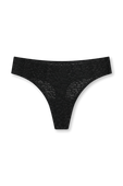 תמונת תקריב של Inviswear Mid Rise Thong Lace 3 pack