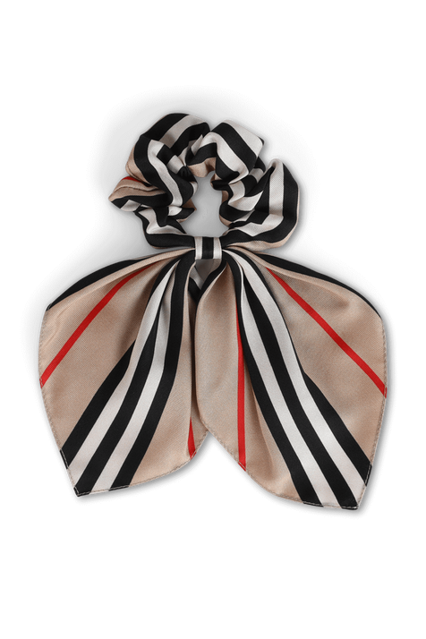 גומיית סקרנצ'י בפסים אייקונים BURBERRY