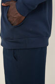 תמונת תקריב דוגמן של Smooth Spacer Classic-Fit Pullover Hoodie