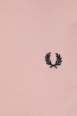 תמונה אחורית של Crew Neck T-Shirt in Pink