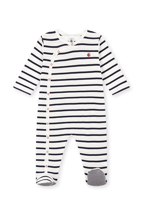 אוברול עם רגליות - גילאי 1-18 חודשים PETIT BATEAU
