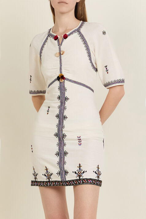 שמלת מיני עם מחשוף בגב ISABEL MARANT