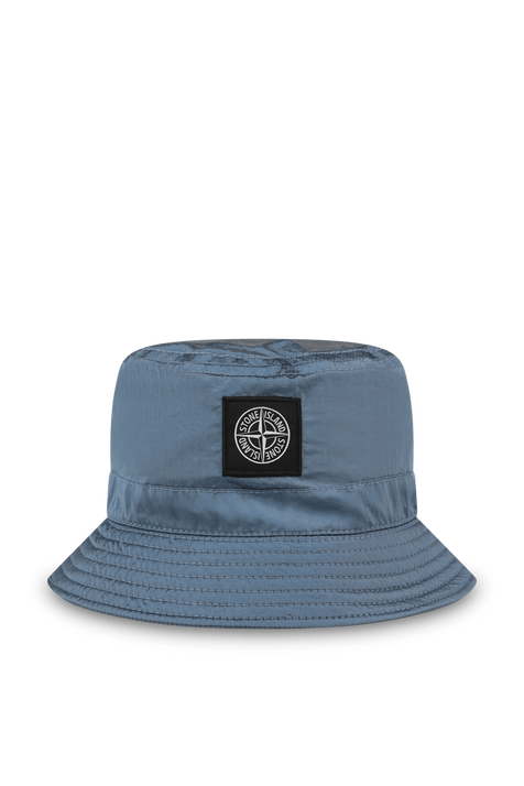 כובע באקט מפוליאסטר ממוחזר STONE ISLAND KIDS