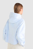 תמונת דוגמן אחורית של Scuba Oversized Half-Zip Hoodie