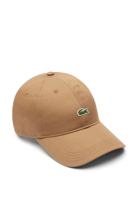 כובע מצחייה מכותנה אורגנית LACOSTE
